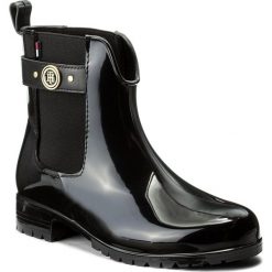 Buty zimowe damskie: Kalosze TOMMY HILFIGER – Oxley 13R FW0FW01294 Black 990