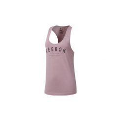 Topy na ramiączkach / T-shirty bez rękawów Reebok Sport Koszulka bez rękawów GS 1895 Racer. Fioletowe bluzki sportowe damskie Reebok Sport, l, bez rękawów. Za 79,95 zł.