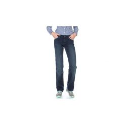 Jeansy straight leg Wrangler Sara W212QC818. Szare jeansy damskie marki Wrangler, na co dzień, m, z nadrukiem, casualowe, z okrągłym kołnierzem, mini, proste. Za 199,00 zł.