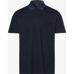 Ragman - Męska koszulka polo, niebieski. Niebieskie koszulki męskie Ragman, xl, bez wzorów, z bawełny, polo, bez rękawów. Za 229,95 zł.