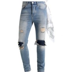 Mennace Jeansy Slim Fit blue denim. Niebieskie rurki męskie Mennace. Za 319,00 zł.