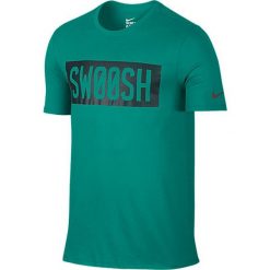 Nike Koszulka męska Mesh Swoosh Block Tee zielona r. XL (806299-351). Zielone koszulki sportowe męskie Nike, m, z meshu. Za 101,74 zł.