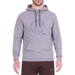 Bluzy męskie: Bluza w kolorze szarym