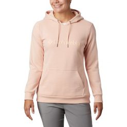 Bluza Columbia™ Logo Hoodie 1895751870. Różowe bluzy damskie Columbia, xl, bez wzorów, bez rękawów, bez kaptura. Za 234,99 zł.
