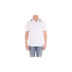 Koszulki polo z krótkim rękawem Sun68 A18128. Białe koszulki męskie SUN68, xl, bez wzorów, z krótkim rękawem. Za 252,56 zł.
