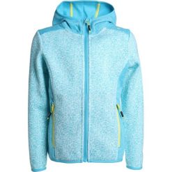 CMP GIRL FIX HOOD JACKET Kurtka z polaru anice/ocean. Niebieskie kurtki sportowe damskie marki CMP, z poliesteru. Za 189,00 zł.