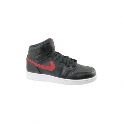 Buty Dziecko Nike 1 Retro High BG 705300-012. Czarne trampki chłopięce marki Nike, retro. Za 329,99 zł.