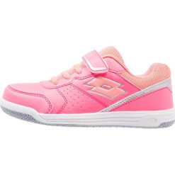 Buty sportowe chłopięce: Lotto SET ACE Obuwie do tenisa Outdoor coral fluo/rose neon