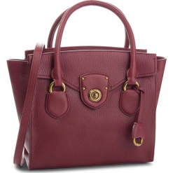 Torebka LAUREN RALPH LAUREN - Millbrook 431692828006 Merlot. Czerwone torebki klasyczne damskie Lauren Ralph Lauren, ze skóry. Za 1449,90 zł.