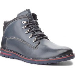 Kozaki LASOCKI FOR MEN - MB-CORTINA-01 Granatowy. Niebieskie buty zimowe męskie Lasocki For Men, ze skóry. Za 229,99 zł.