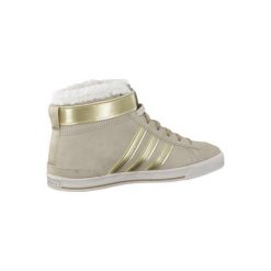 Buty ADIDAS F98703 Neo Daily Twist Mid Selena Gomez (rozmiar 39 1/3) Beżowy. Brązowe buty sportowe damskie Adidas, bez wzorów, z materiału, klasyczne, na fitness i siłownię. Za 149,99 zł.
