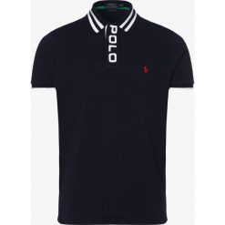 Polo Ralph Lauren - Męska koszulka polo, niebieski. Niebieskie koszulki męskie Polo Ralph Lauren, s, z haftami, polo, bez rękawów. Za 599,95 zł.