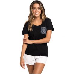 Rip Curl Koszulka Damska Beauty Pocket Tee Xs Czarna. Czarne koszulki damskie Rip Curl, na co dzień, xs, bez wzorów, bez kołnierzyka, bez rękawów. Za 129,00 zł.