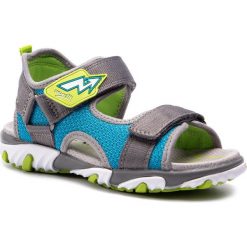 Sandały SUPERFIT - 4-09172-26 D Grau/Blau. Szare sandały chłopięce Superfit, ze skóry. W wyprzedaży za 189,00 zł.