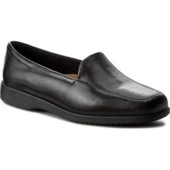 Creepersy damskie: Półbuty CLARKS - Georgia 002547937 Black Leather
