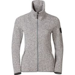 Kurtka polarowa "Lucma X" w kolorze jasnoszarym. Szare kurtki sportowe damskie Odlo Women, xs, bez wzorów, z dzianiny, bez kaptura. W wyprzedaży za 259,95 zł.