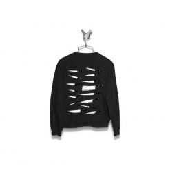 Bluza Noże Damska. Czarne bluzy damskie Failfake, xs, bez wzorów, bez rękawów, bez kaptura. Za 160,00 zł.