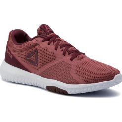 Buty Reebok - Flexagon Force DV6207 Rose/Maroon/White. Różowe buty sportowe damskie Reebok, bez wzorów, z tworzywa sztucznego, sportowe, na fitness i siłownię. W wyprzedaży za 159,00 zł.