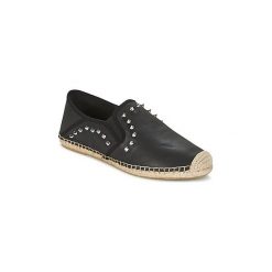 Espadryle Ash SCREAM. Czarne espadryle damskie Ash, bez wzorów, bez obcasa. W wyprzedaży za 365,40 zł.