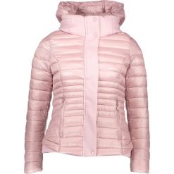 Kurtka w kolorze jasnoróżowym. Różowe kurtki damskie pikowane marki Cashmere & Jackets, s, bez wzorów, bez kaptura. W wyprzedaży za 237,95 zł.