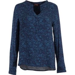 Bluzka w kolorze granatowym. Niebieskie bluzki damskie Coline, m, bez wzorów, z wiskozy, ze stójką, bez rękawów. W wyprzedaży za 59,95 zł.