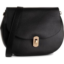 Torebka COCCINELLE - EG0 Zaniah E1 EG0 12 01 01 Noir 001. Czarne listonoszki damskie Coccinelle, bez wzorów, ze skóry, bez dodatków. Za 1499,00 zł.