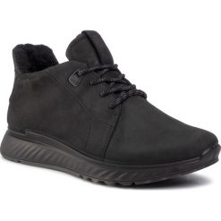 Sneakersy ECCO - St.1 M 83632402001 Black. Czarne sneakersy męskie ecco, na co dzień, bez wzorów, ze skóry, bez zapięcia. W wyprzedaży za 439,00 zł.