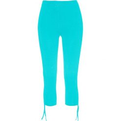 Legginsy rybaczki bonprix morski. Niebieskie legginsy bonprix. Za 44,99 zł.