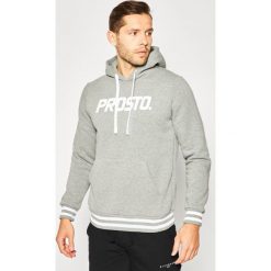 Bluza PROSTO. KLASYK Jerry 8762. Szare bluzy męskie Prosto., m, bez wzorów, z bawełny, bez kołnierzyka, bez rękawów, bez kaptura. W wyprzedaży za 189,00 zł.