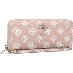 Duży Portfel Damski GUESS - Slg Recap SWSP68 53460 ROS. Różowe portfele damskie Guess, z aplikacjami, ze skóry ekologicznej. Za 279,00 zł.