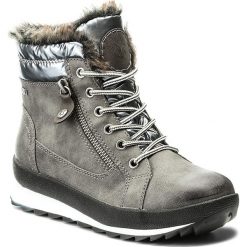 Buty zimowe damskie: Śniegowce CAPRICE – 9-26205-29 Dk Grey Comb 203