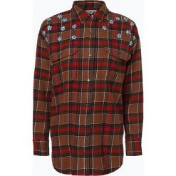 Essentiel Antwerp - Bluzka damska, beżowy. Brązowe bluzki damskie Essentiel Antwerp, bez wzorów, eleganckie, bez kołnierzyka, bez rękawów. Za 449,95 zł.