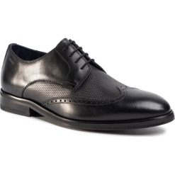 Półbuty JOOP! - Kleitos 4140004393 Black 900. Czarne buty wizytowe męskie JOOP!, ze skóry, bez zapięcia. W wyprzedaży za 559,00 zł.