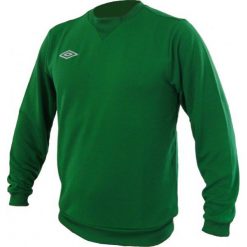 Umbro Bluza Trng Poly Ii Emer/Whi S. Brązowe bluzy męskie rozpinane marki Umbro, m, z dzianiny. W wyprzedaży za 39,00 zł.