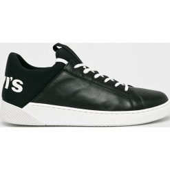 Levi's - Buty Mullet. Czarne buty sportowe męskie Levi's®, ze skóry, na sznurówki. Za 449,90 zł.
