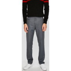 Selected - Spodnie. Szare spodnie męskie Selected, na co dzień, bez wzorów, z elastanu, eleganckie. W wyprzedaży za 99,90 zł.