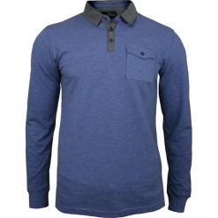 Niebieska Koszulka Polo z Kieszonką -100% BAWEŁNA- Chiao, Męska, Długi Rękaw TSCHIAOM1201PLbluelong. Niebieskie koszulki męskie Chiao, m, bez wzorów, z bawełny, z długim rękawem. W wyprzedaży za 49,00 zł.