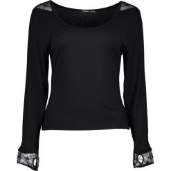 Koszulka piżamowa "Dolce Como" w kolorze czarnym. Czarne koszule nocne damskie marki Heidi Klum Intimates, s, z koronki. W wyprzedaży za 129,95 zł.