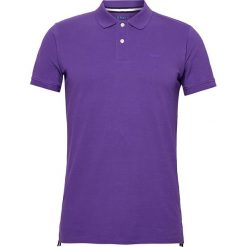 Koszulka polo w kolorze fioletowym. Fioletowe koszulki męskie Esprit Men, s, bez wzorów, z bawełny, polo, bez rękawów. W wyprzedaży za 39,95 zł.