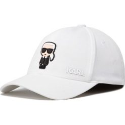 Czapka z daszkiem KARL LAGERFELD - 805610 501118 White 10. Białe czapki męskie KARL LAGERFELD, bez wzorów, z elastanu. Za 249,00 zł.