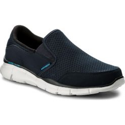 Półbuty SKECHERS - Persistent 51361/NVY Navy. Niebieskie półbuty męskie Skechers, na co dzień, bez wzorów, ze skóry ekologicznej, eleganckie, bez zapięcia. Za 299,99 zł.