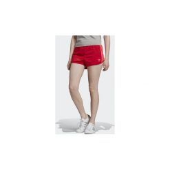 Szorty i Bermudy adidas Szorty 3-Stripes. Czerwone szorty damskie Adidas, xxs, bez wzorów. Za 99,95 zł.