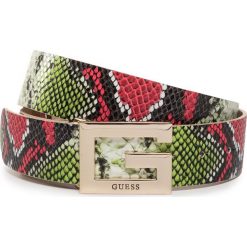 Pasek Damski GUESS - Brightside (PY) Belts BW7329 VIN40 WAT. Czerwone paski damskie Guess, w paski, ze skóry ekologicznej. W wyprzedaży za 189,00 zł.
