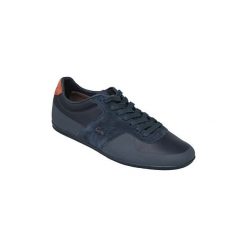 Trampki Lacoste Turnier 117 1 CAM1021003. Niebieskie trampki męskie Lacoste, bez wzorów, bez zapięcia. Za 449,99 zł.