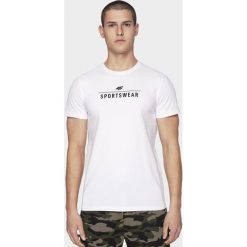 T-shirt męski. T-shirty męskie xl, bez wzorów, z dzianiny, bez kołnierzyka. Za 39,99 zł.