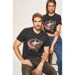47brand - T-shirt. Niebieskie bluzki damskie 47brand, s, z nadrukiem, z bawełny, casualowe, z okrągłym kołnierzem, z krótkim rękawem. W wyprzedaży za 99,90 zł.