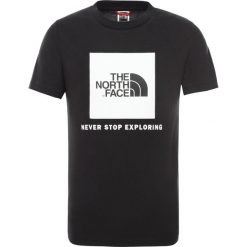 Koszulka Dziecięca The North Face Box T93BS2KY4. Czarne t-shirty chłopięce The North Face, bez wzorów, bez rękawów. Za 94,99 zł.