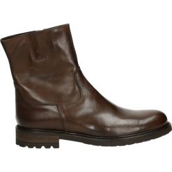 Botki męskie - 3741 CRUS TDM. Brązowe botki męskie Venezia, ze skóry. Za 229,00 zł.