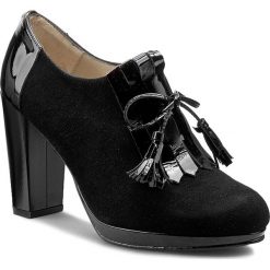 Creepersy damskie: Półbuty BRENDA ZARO - Ante T1641 Negro