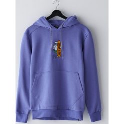 Bluza z drobnym haftem - Fioletowy. Fioletowe bluzy męskie Cropp, s, z haftami, bez kołnierzyka, bez rękawów, bez kaptura. Za 129,99 zł.